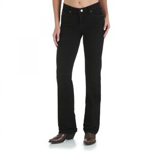 Wrangler Women's Black Boot Cut Jeans